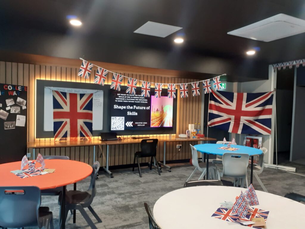 VE day decorations 