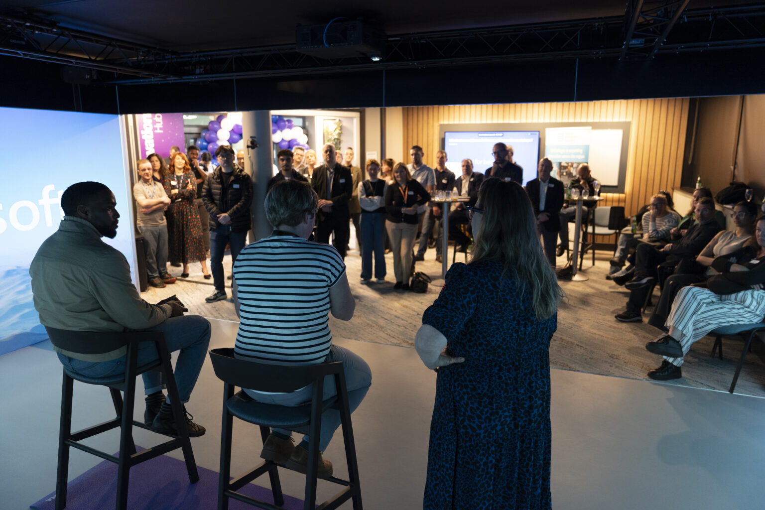 Crowd at an event
