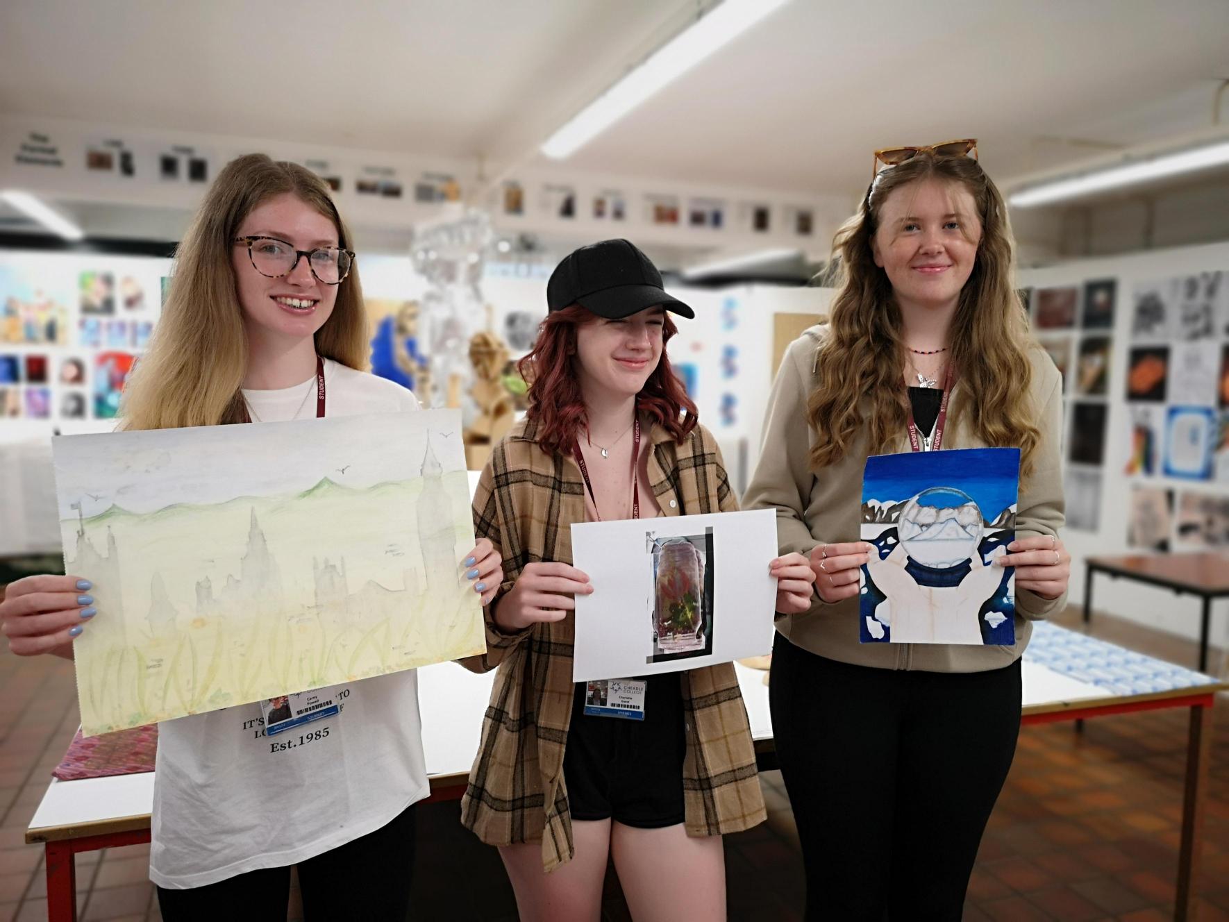 Sfca Student BTEC Level 3 Art Practice students feature in SFCA Art Exhibition 2022 ...
